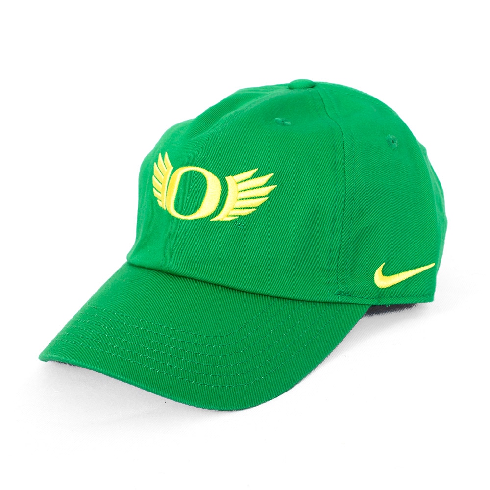 O Wings, Nike, Green, Curved Bill, Cotton, Accessories, Youth, Twill, Adjustable, Hat, 859364